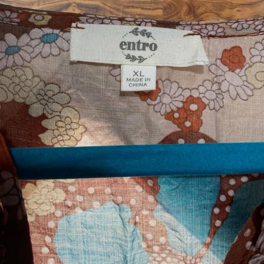 Entro Multicolor Floral dress - Picture 3 of 3